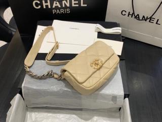 【AS1163-7】 CHANEL 19 シャネル バッグ スーパーコピー ウエスト バッグ waist bag ラムスキン レディースバッグ 7色可選択