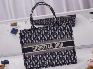 【M1296ZRIW_M928】 DIOR ディオール バッグ コピー “DIOR BOOK TOTE” “ディオール オブリーク” スモールバッグ レディース トートバッグ