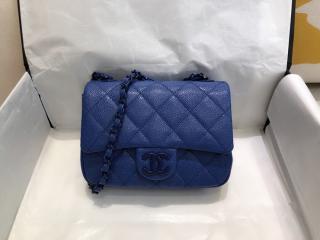 【AS1784 B02892 N5947】 CHANEL シャネル バッグ コピー Flap Bag フラップ バッグ グレインド カーフスキン レディース ショルダーバッグ 3色可選択 ブルー