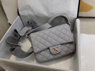 【AS1737 B03118 N6514】 CHANEL シャネル バッグ スーパーコピー Flap Bag フラップ バッグ レディース ショルダーバッグ 3色可選択 グレー