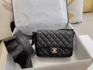 【AS1737 B03118 94305】 CHANEL シャネル バッグ コピー Flap Bag フラップ バッグ レディース ショルダーバッグ 3色可選択 ブラック