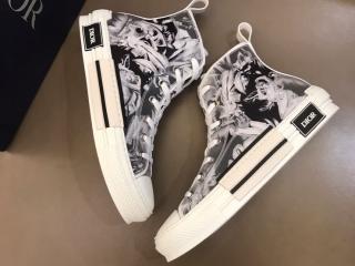 Dior Obliqueディオール オブリーク テクニカルファブリックB23 ハイカットスニーカー メンズ用 カジュアルシューズ