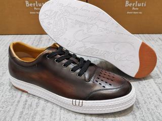 ベルルッティPlaytime Palermo レザースニーカー Berluti大人気ラグジュアリーブランド メンズ用靴38-43選択可
