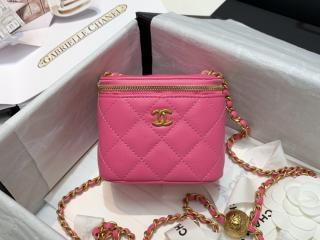 【AP1447 B02991 P5503】 CHANEL シャネル バッグ スーパーコピー クラシック スモール チェーンポーチ ラムスキン レディース ショルダーバッグ 6色可選択