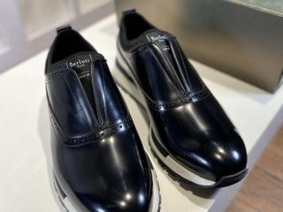 Berluti シューズ S3875 001 TORINO ベルルッティスニーカー ランニング　メンズ用靴38-43選択可 黒