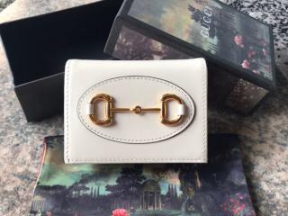 【621887 0YK0G 9022】 GUCCI グッチ 財布 コピー 〔グッチ 1955 ホースビット〕カードケース ウォレット（コイン＆紙幣入れ付き）二つ折り財布 2色可選択