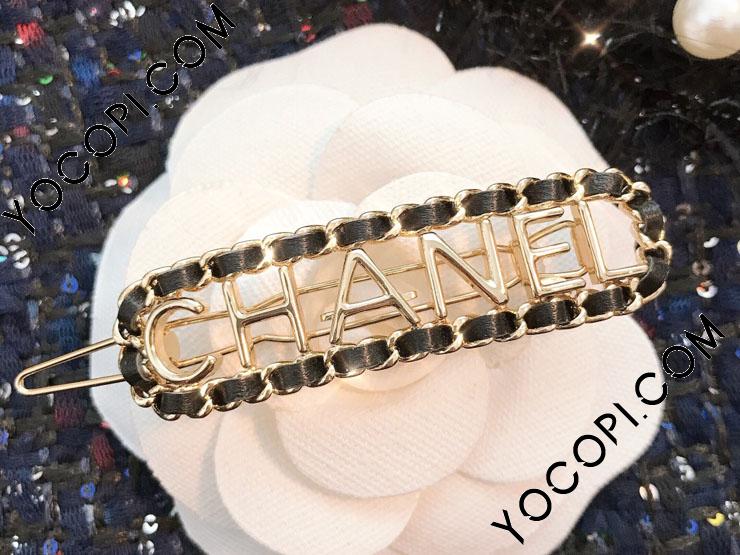 楽天市場】シャネル CHANEL ヘアアクセサリー ゴールド ブラック ホワイト ヘアクリップ ヘアピン ロゴ : My Closet by Tieel