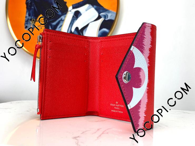 ルイヴィトン 三つ折り財布/モノグラム/LV エスカル/ポルトフォイユ