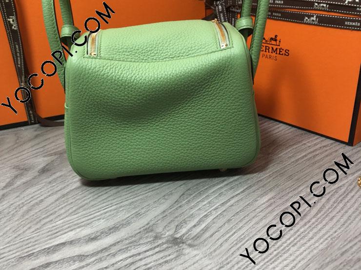 NIB HERMES Mini Lindy 20 Cross Body/Shoulders Bag Clemence