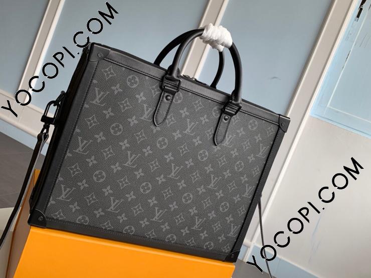 M44952 Louis Vuitton Monogram Éclipse Soft Trunk Briefcase Limited