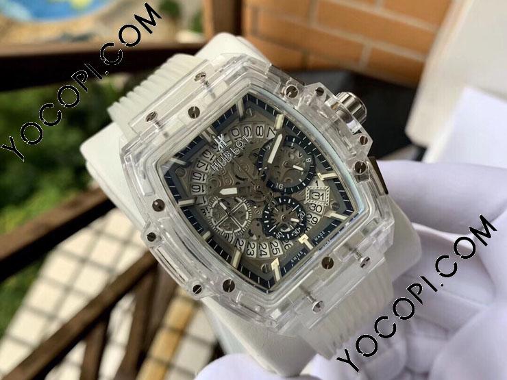 ウブロ 自動巻き機械 HUBLOT 美品 時計f ウブロ HUBLOT ビックバン フェラーリ ジャッポーネ 日本限定50
