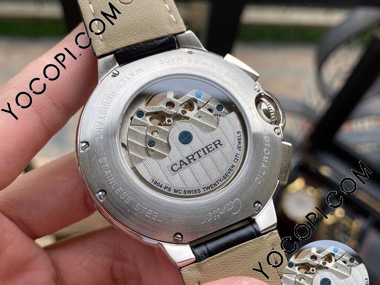 バロン ブルー ドゥ カルティエ ウォッチ ダイヤモンド 幅43mm