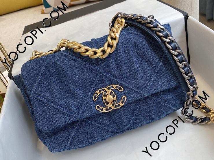 CHANEL 19 マキシ デニム フラップバッグ 2020年 Unboxing & Reviewing 2020 Denim Chanel 19 Flap Bag | The