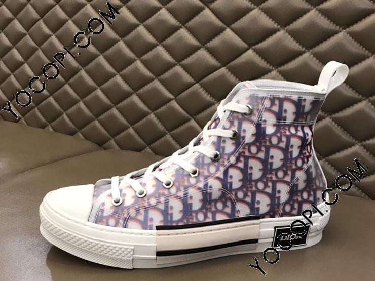 国内発送♪【Dior】ハイカットスニーカー B23 すぐ届く】 DIOR ディオール B23 ハイトップ スニーカー 靴