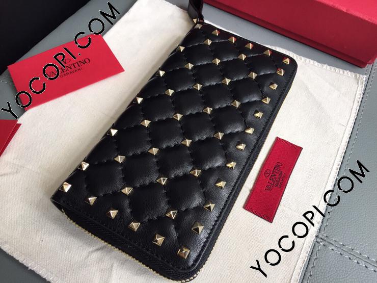VL0027-2】 VALENTINO N級 ヴァレンティノ 長財布 コピー ロック