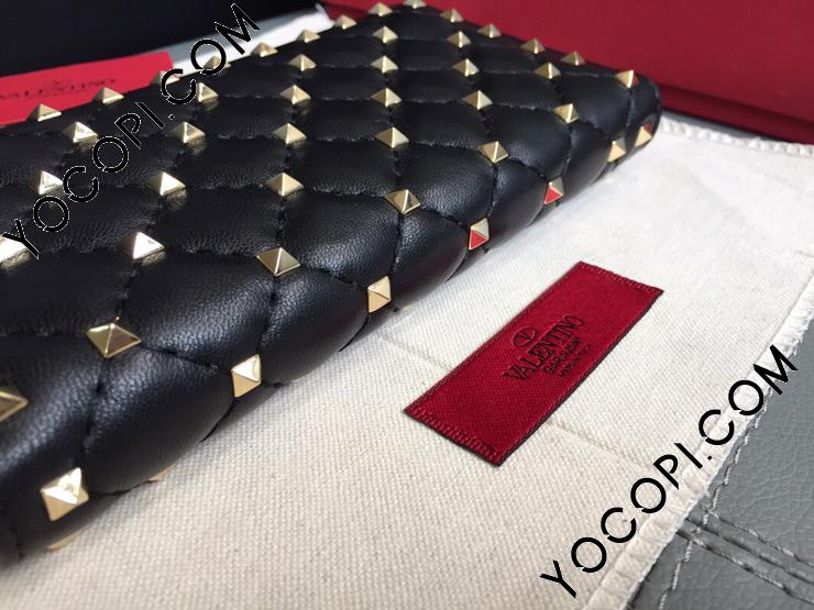 VL0027-2】 VALENTINO N級 ヴァレンティノ 長財布 コピー ロック