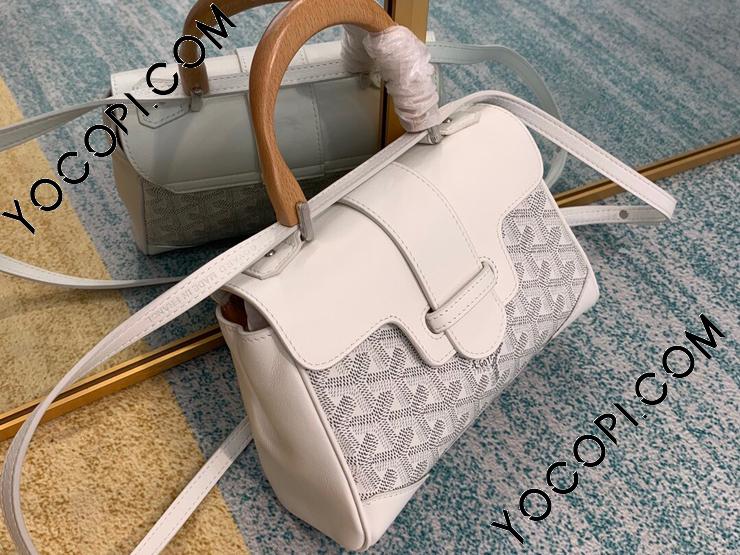 国内発送 ゴヤール サイゴン トップハンドル  MM GOYARD 未使用 ゴヤール サイゴン ミニ ソフトバッグ トップ
