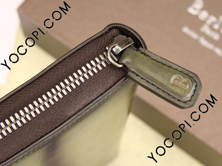 BERLUTI - 希少 ベルルッティ 長財布 ラウンドジップ カリグラフィ ダブルスタンプ 黒の通販 by Wertheimer@ブランド販売｜ ベルルッティならラクマ
