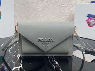 【1BP020-2】 PRADA N級品 プラダ バッグ スーパーコピー Saffiano サフィアーノレザー ミニバッグ レディース ショルダーバッグ 8色可選択