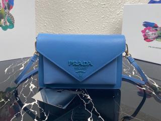 【1BP020-4】 PRADA N級品 プラダ バッグ スーパーコピー Saffiano サフィアーノレザー ミニバッグ レディース ショルダーバッグ 8色可選択