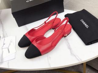 2020SS新品シャネルスキンパンプス CHANELサンダル・ミュール スリングバック 選べる12カラー 牛革