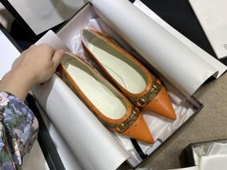 グッチフラットシューズ GGクラシカルキャンバス 高さ2.5cm レディース靴 GUCCI通勤靴 サイズ225-245を選択可