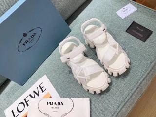 プラダコピー 女性靴 カジュアルシューズ PRADAサンダル 3色選択可　白い色