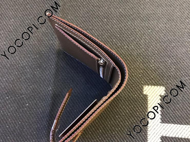 エルメスBearnベアン コンパクト財布 HERMES 折りたたみ財布