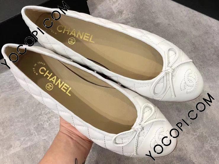 【新品未使用】 CHANEL シャネル フラットシューズ 23.5cm