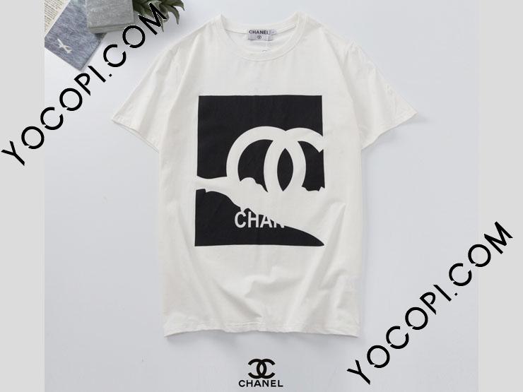 シャネル Tシャツ 2020年新作【レディース・メンズ用】 CHANEL 半袖シャツ 複色選択可_ブランド トップス_ブランドコピー優良店