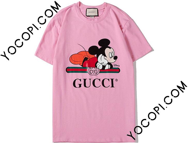 予約販売 限定コラボ GUCCI×Disney☆2020SS☆ミッキーマウスTシャツ☆4色 トップス