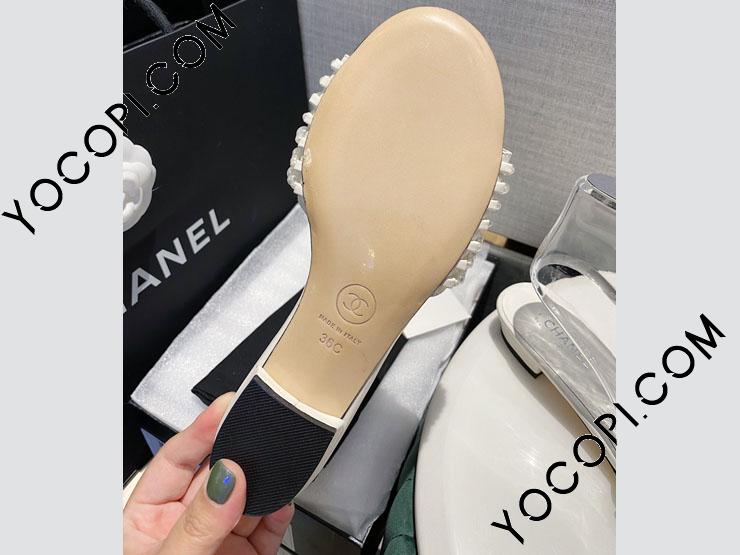 シャネル　サテンパーティーシューズ シャネルサテンパーティーシューズ