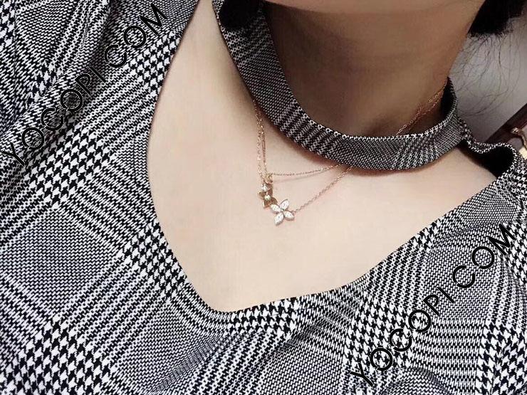 ルイ・ヴィトン ネックレス Fasten Your プレゼント用 Monogram 