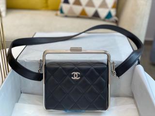 【AS1732 B03004 94305】 20新作 CHANEL シャネル バッグ スーパーコピー クラッチ バッグ ラムスキン レディース ショルダーバッグ 5色可選択 ブラック