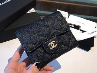 【A0240-1】 CHANEL シャネル 財布 コピー TIMELESS CLASSICS タイムレス クラッシック レディース 三つ折り財布 9色可選択