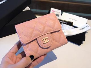 【A0240-7】 CHANEL シャネル 財布 コピー TIMELESS CLASSICS タイムレス クラッシック レディース 三つ折り財布 9色可選択