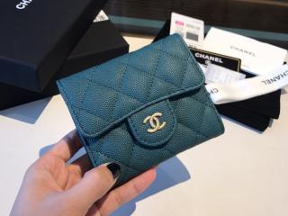 【A0240-8】 CHANEL シャネル 財布 スーパーコピー TIMELESS CLASSICS タイムレス クラッシック レディース 三つ折り財布 9色可選択