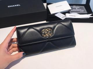 CHANEL 19 ロングフラップウォレット シャネル 長財布 レディース CHANEL 19 ロング フラップ