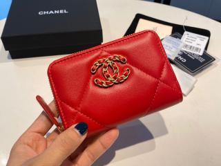 AP0949-6】 CHANEL 19 シャネル 財布 スーパーコピー ジップ