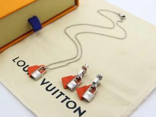 エルメス ジュエリー  O'Kelly アクセサリー セット エルメス イヤリング HERMESネックレス 銀色