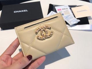 【AP1167-5】 CHANEL 19 シャネル 財布 コピー card holder カードケース ラムスキン レディース財布 7色可選択
