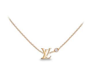 ルイヴィトンネックレス Q93626 パンダンティフ イディール ブロッサム LV(イエローゴールド×ダイヤモンド）