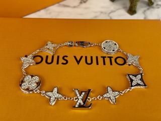 Louis Vuitton MONOGRAM Idylle blossom monogram bracelet, yellow gold and  diamonds (Q95588)