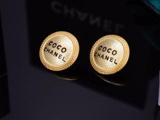 COCO CHANEL ピアス Vintage 円形 シャネル イヤリング