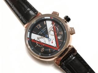 LOUIS VUITTON時計メンズ用 ルイヴィトンTambour Damier Cobalt時計自動巻き時計幅42ｍｍ