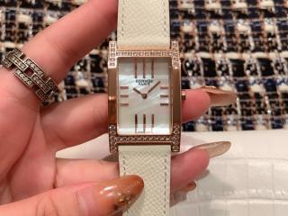 エルメス時計 スーパーコピー【レディース用】電池式時計 [ケース]ピンクゴールド