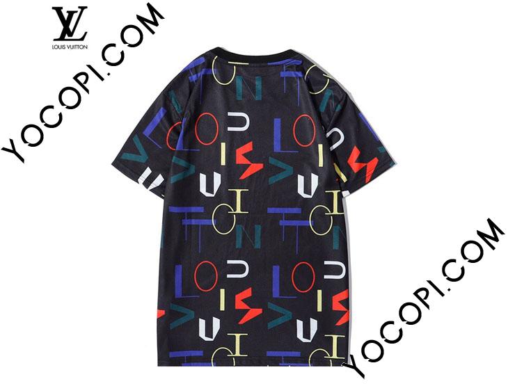 ルイヴィトン Tシャツ 2020年新作【レディース・メンズ用】LOUIS 