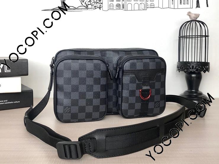 N40280】 LOUIS VUITTON ルイヴィトン ダミエ・グラフィット バッグ 