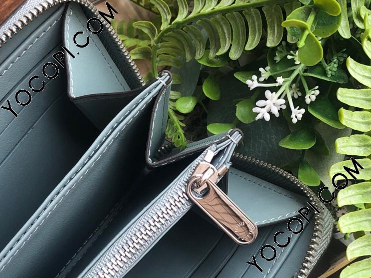 ✥ルイヴィトン✥マヒナ✥ジッピーウォレット✥ヴェールラグーン✥美品✥ LOUIS VUITTONジッピーウォレット マヒナ ヴェールラグーン