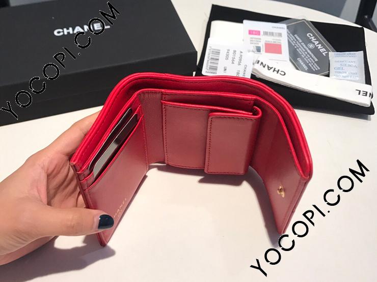 AP1064-3】 CHANEL 19 シャネル 財布 スーパーコピー スモール